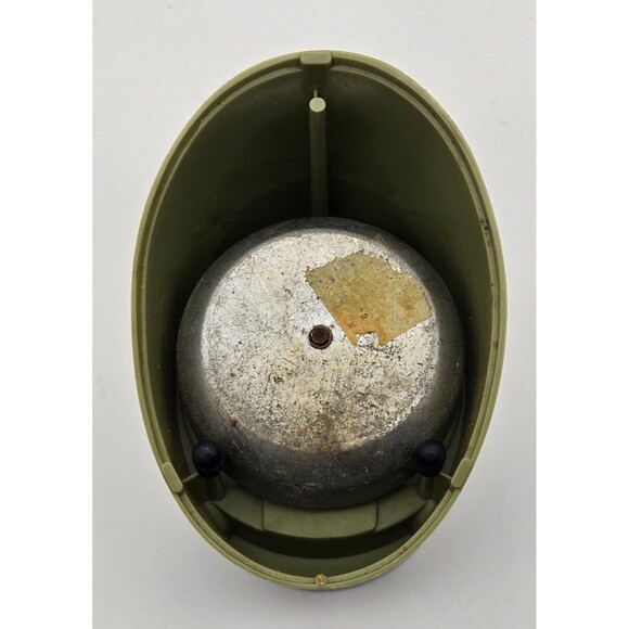 Mirro Avocado Green 60 Minute Kitchen Timer Vtg Mechanical Used Works Etched - Picture 7 of 7